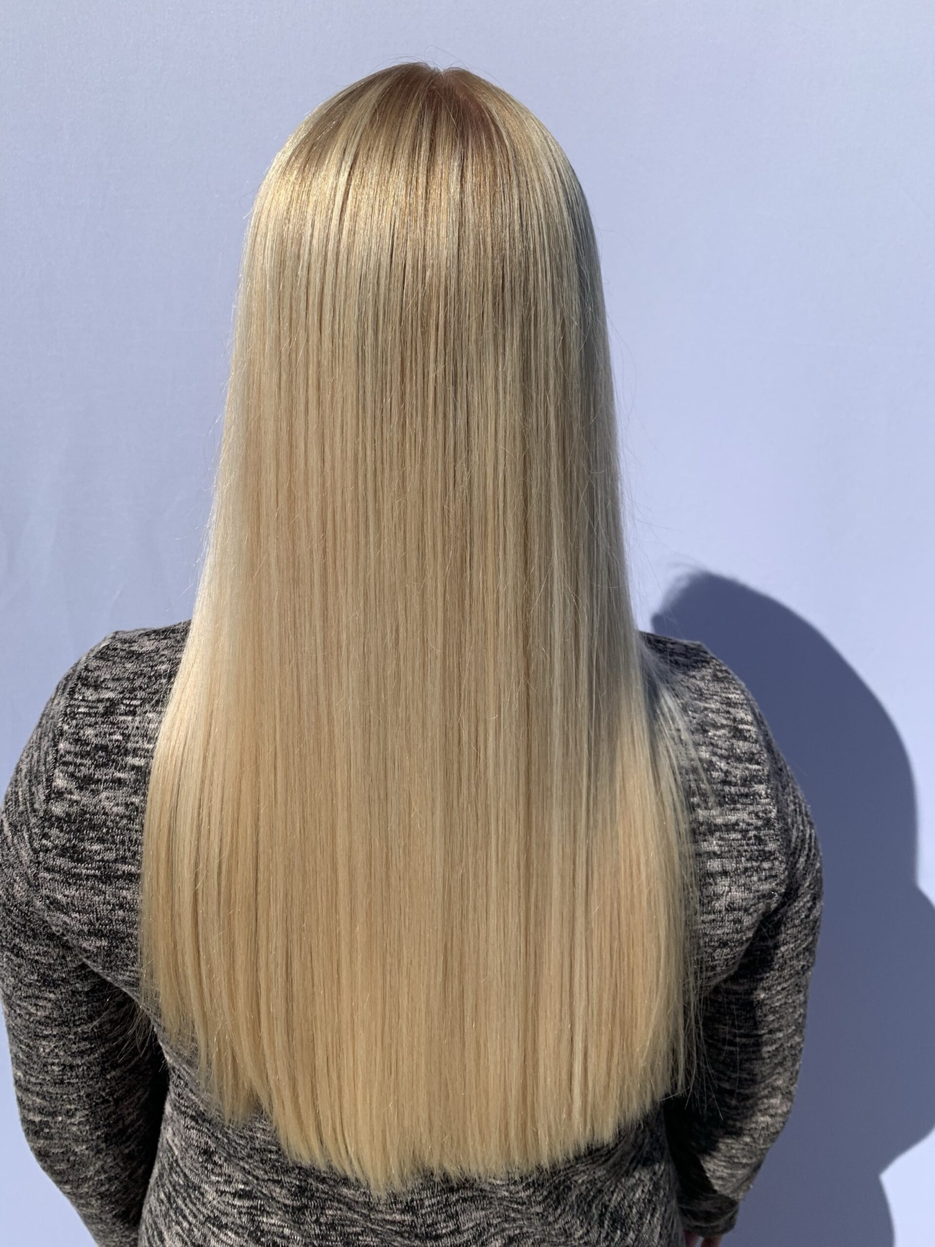 Hair extensions consult and blowout in Houston at Front Room Hair Studio