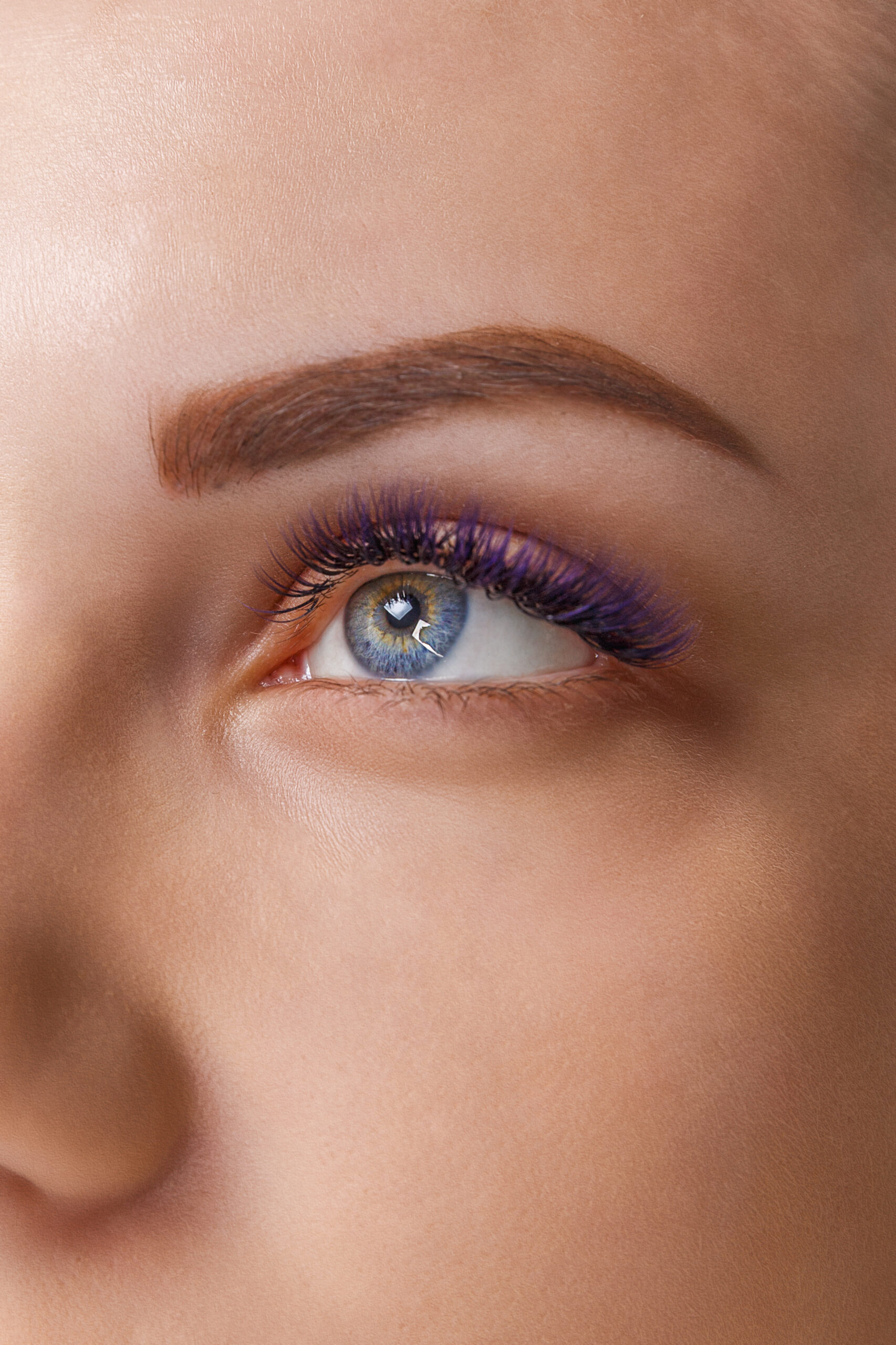 Brow wax and lash tint in Houston Heights at Front Room Hair Studio