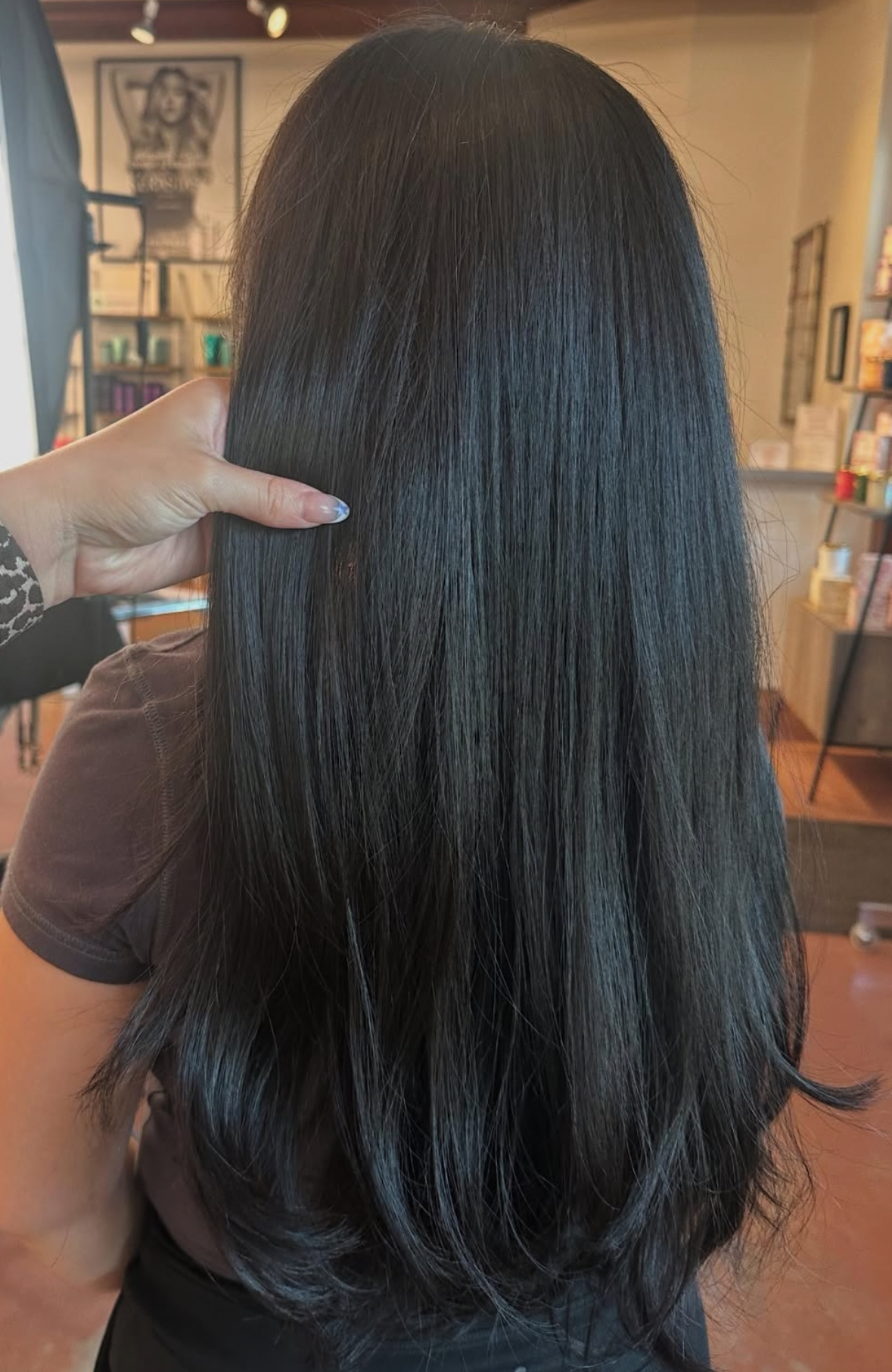 Keratin treatment in Houston for humidity and frizz at Front Room Hair Studio